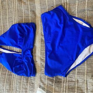 Vibrant Blue Bikini Set